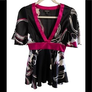 Bebe silk blouse